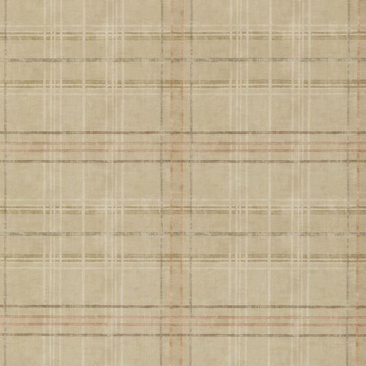 MULBERRY SHETLAND PLAID SAND