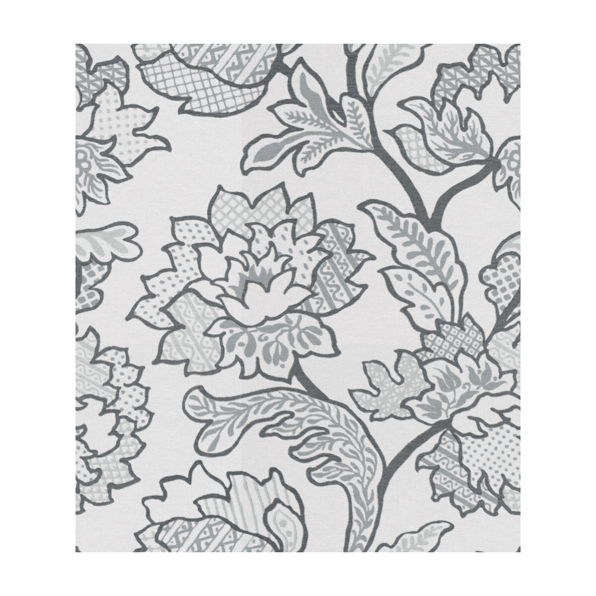 KRAVET BASICS GEO FLORAL PLATINUM