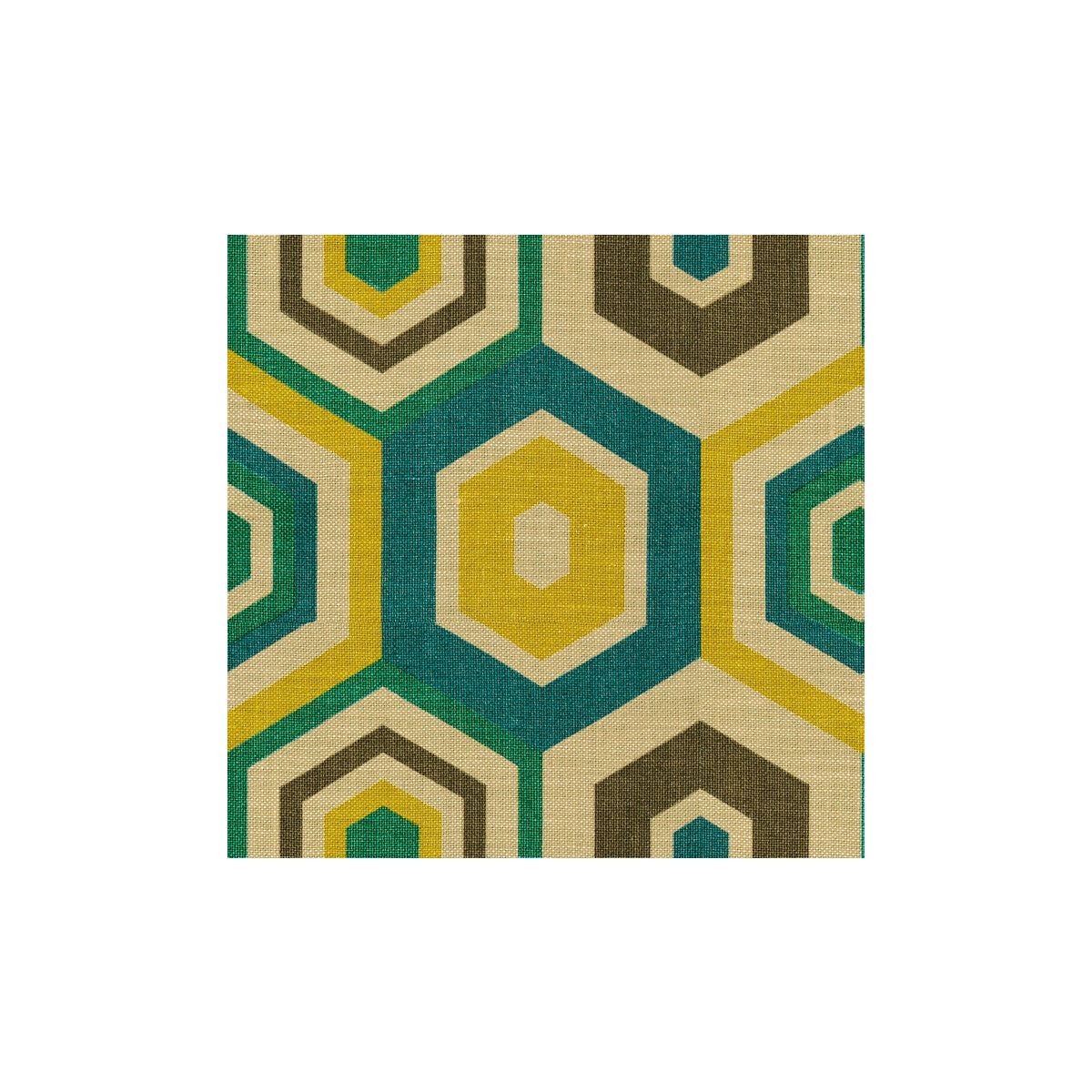 LEE JOFA MODERN HEXAGON TILE TEAL