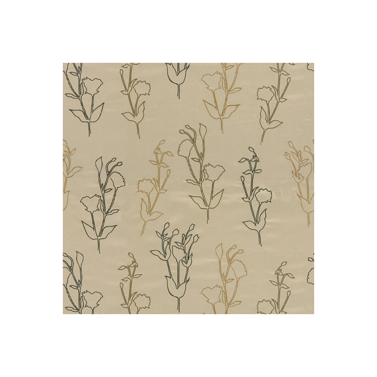LEE JOFA MODERN VENTANA GARDEN CARMEL/CHARCOAL