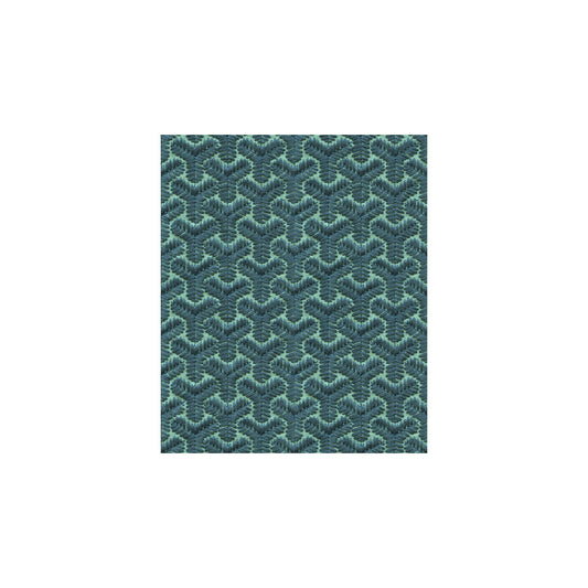 LEE JOFA MODERN CHENGTUDOOR EMB BLUE/AQUA