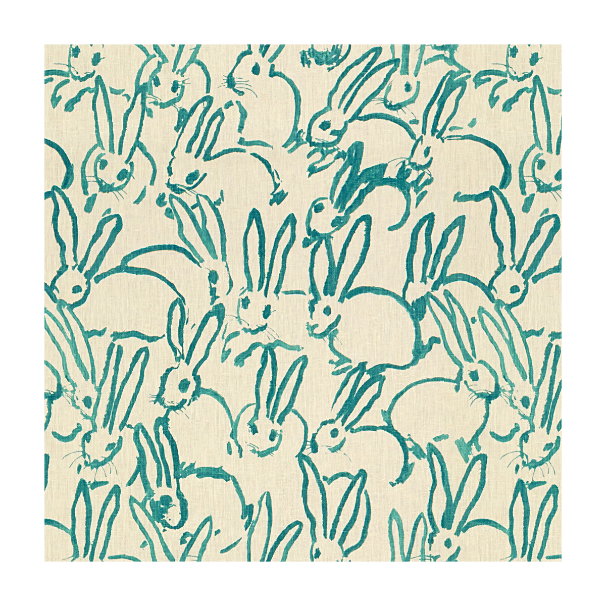 LEE JOFA MODERN HUTCH PRINT TURQUOISE