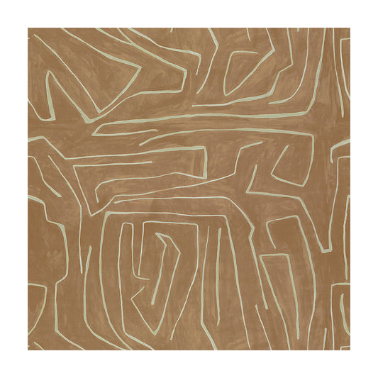 LEE JOFA MODERN GRAFFITO SALMON/CREAM