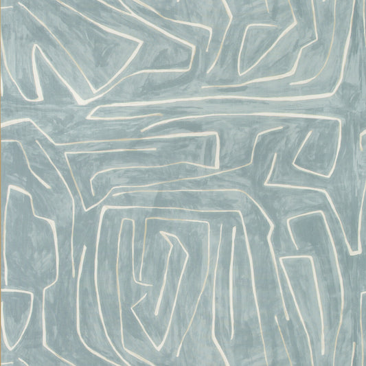 LEE JOFA MODERN GRAFFITO DEEP SKY