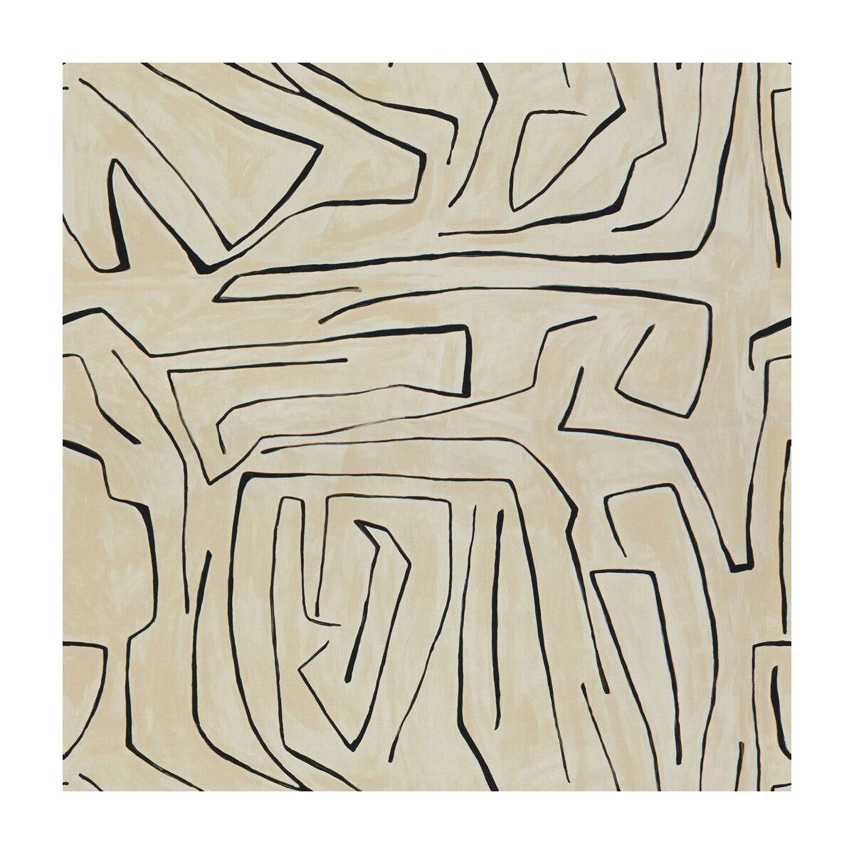 LEE JOFA MODERN GRAFFITO LINEN/ONYX