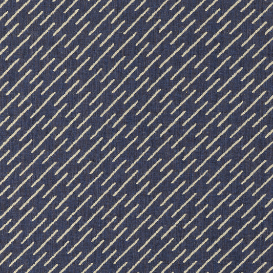 LEE JOFA MODERN ESKER WEAVE NAVY/CREAM