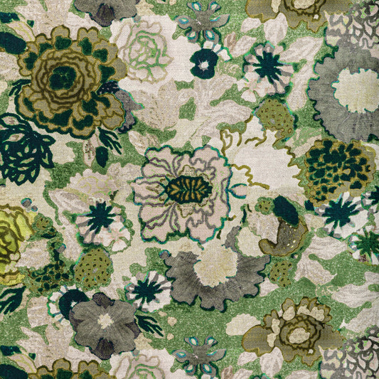 LEE JOFA MODERN ARIOSO PRINT STONE/JADE