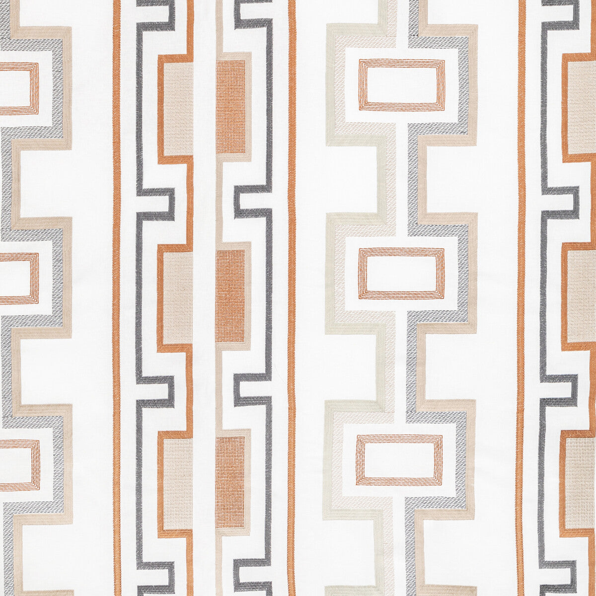 LEE JOFA MODERN TRITONE EMBROIDERY COPPER