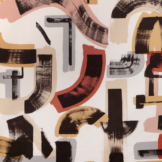 LEE JOFA MODERN BLEECKER PRINT SPICE/GOLD