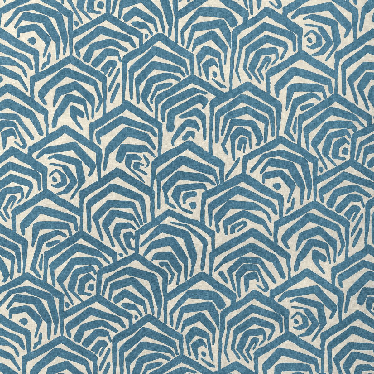 LEE JOFA MODERN GREENE PRINT BLUE