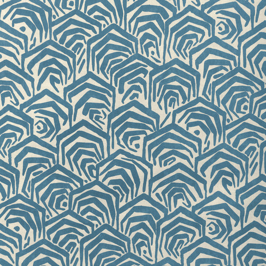 LEE JOFA MODERN GREENE PRINT BLUE