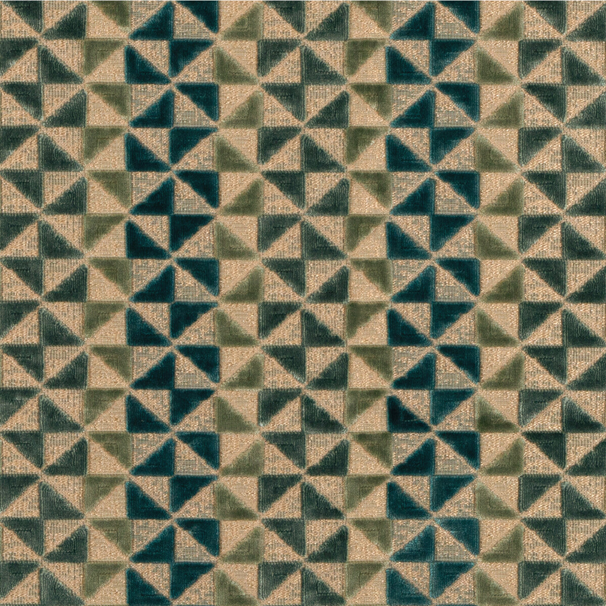 LEE JOFA MODERN PRISMA VELVET TURQUOISE