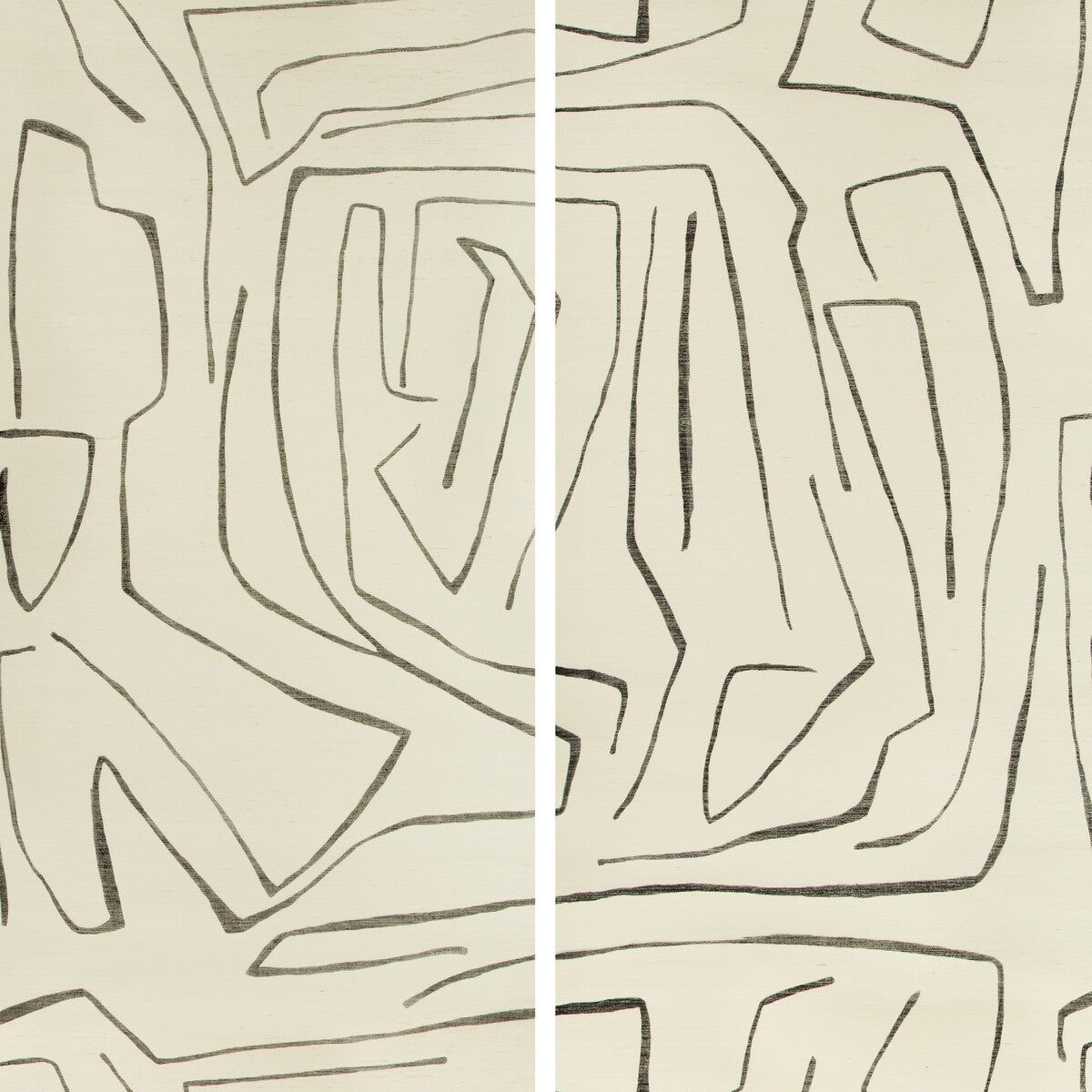 LEE JOFA MODERN GRAFFITO II IVORY/EBONY
