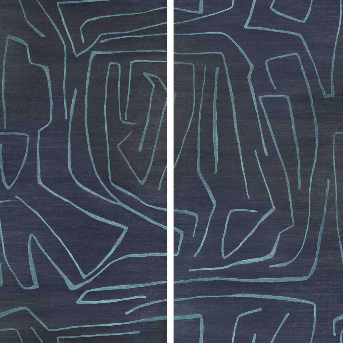 LEE JOFA MODERN GRAFFITO II NAVY