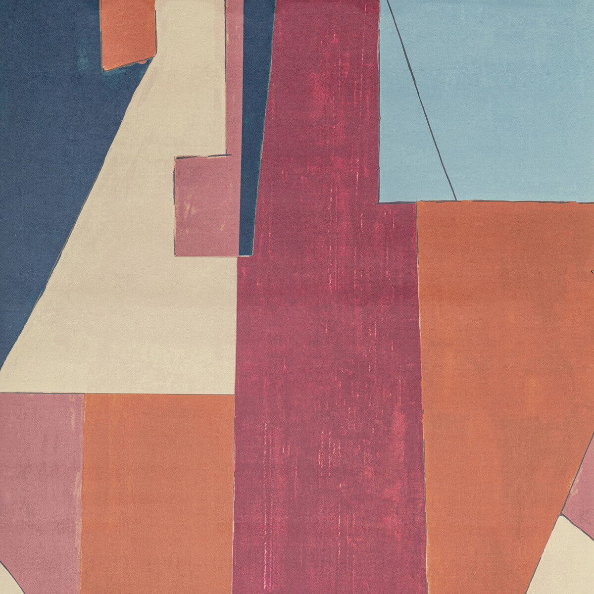LEE JOFA MODERN DISTRICT PAPER CLARET