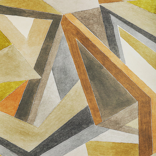LEE JOFA MODERN ROULADE PAPER CITRON/STONE