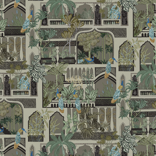 KRAVET COUTURE PEACOCK ARCHES 11