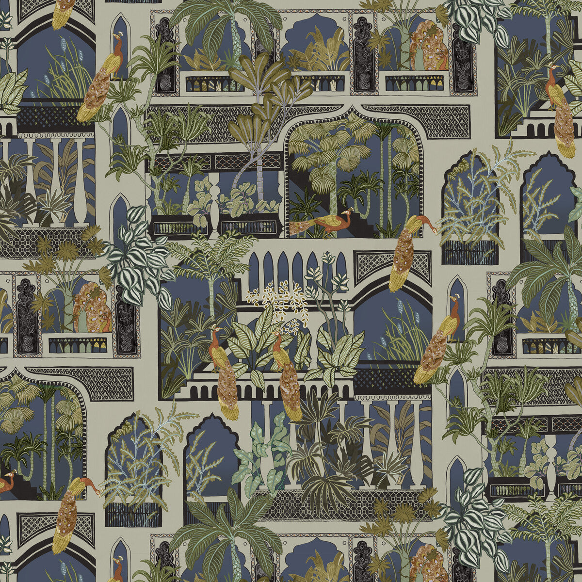KRAVET COUTURE PEACOCK ARCHES 31