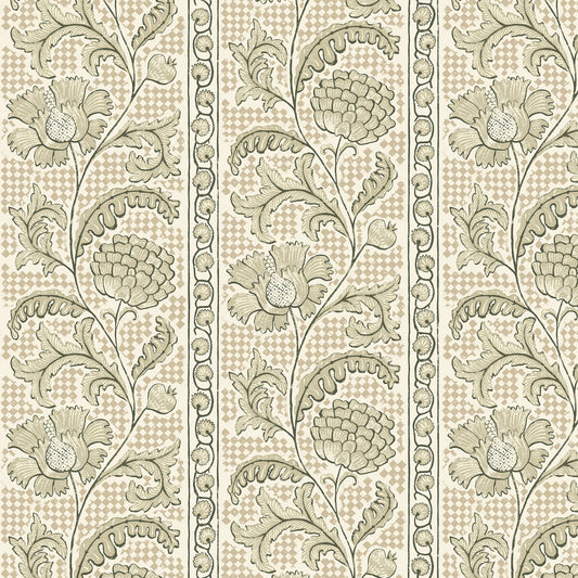 KRAVET COUTURE FLORAL CHECK 11