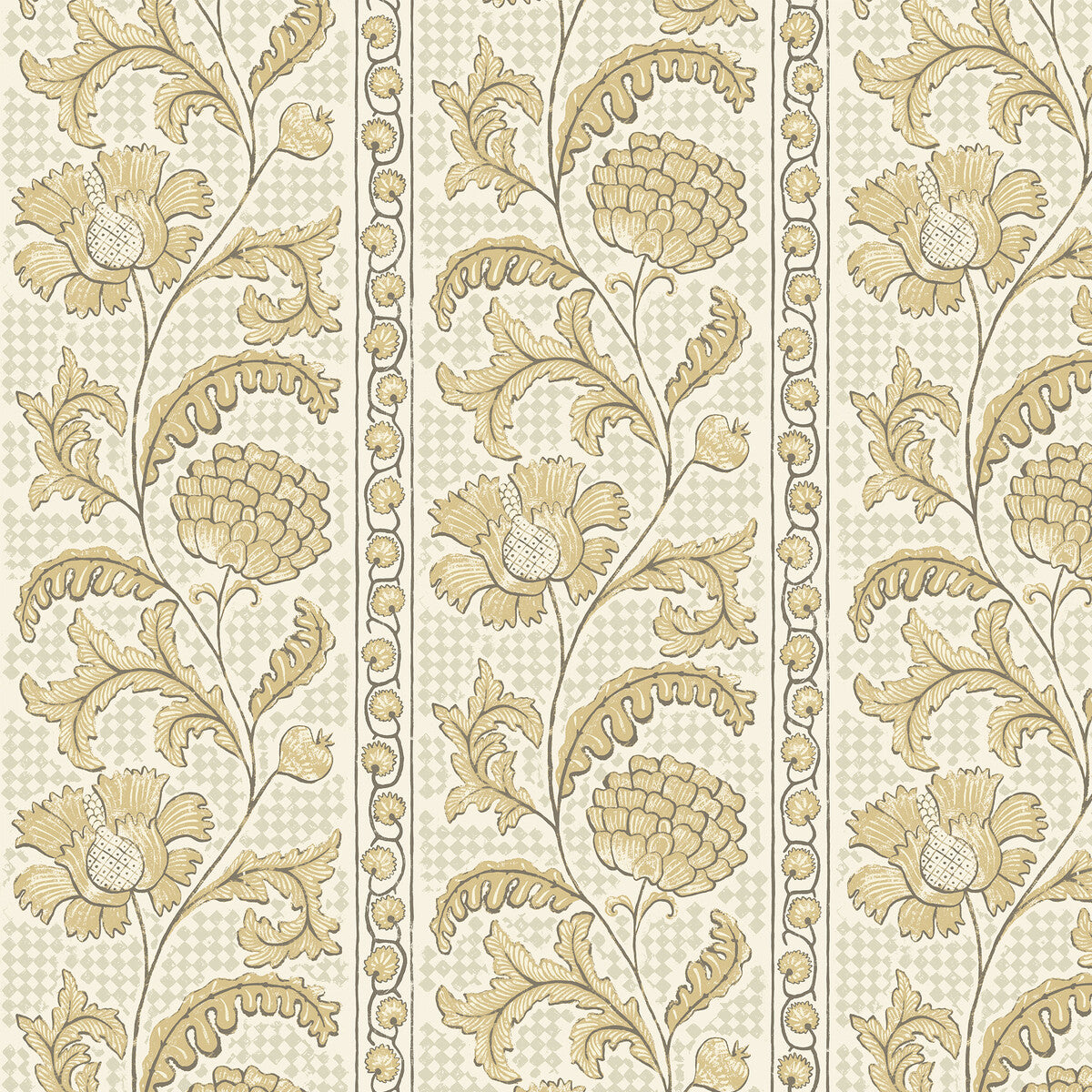 KRAVET COUTURE FLORAL CHECK 31
