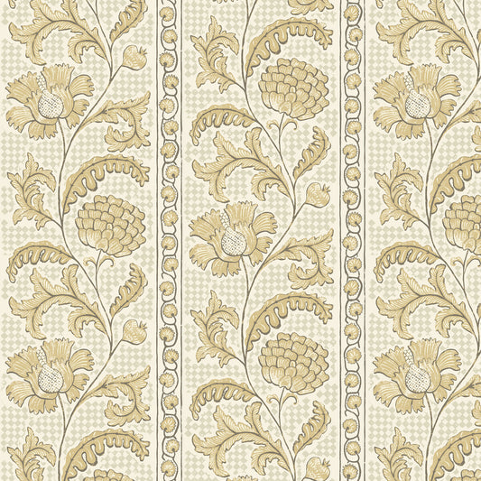 KRAVET COUTURE FLORAL CHECK 31