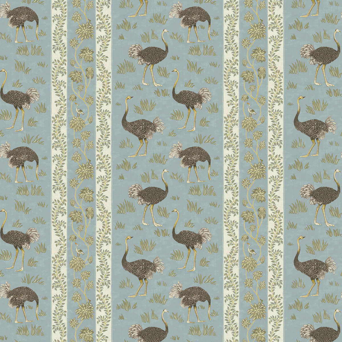 KRAVET COUTURE OSTRICH STRIPE 01