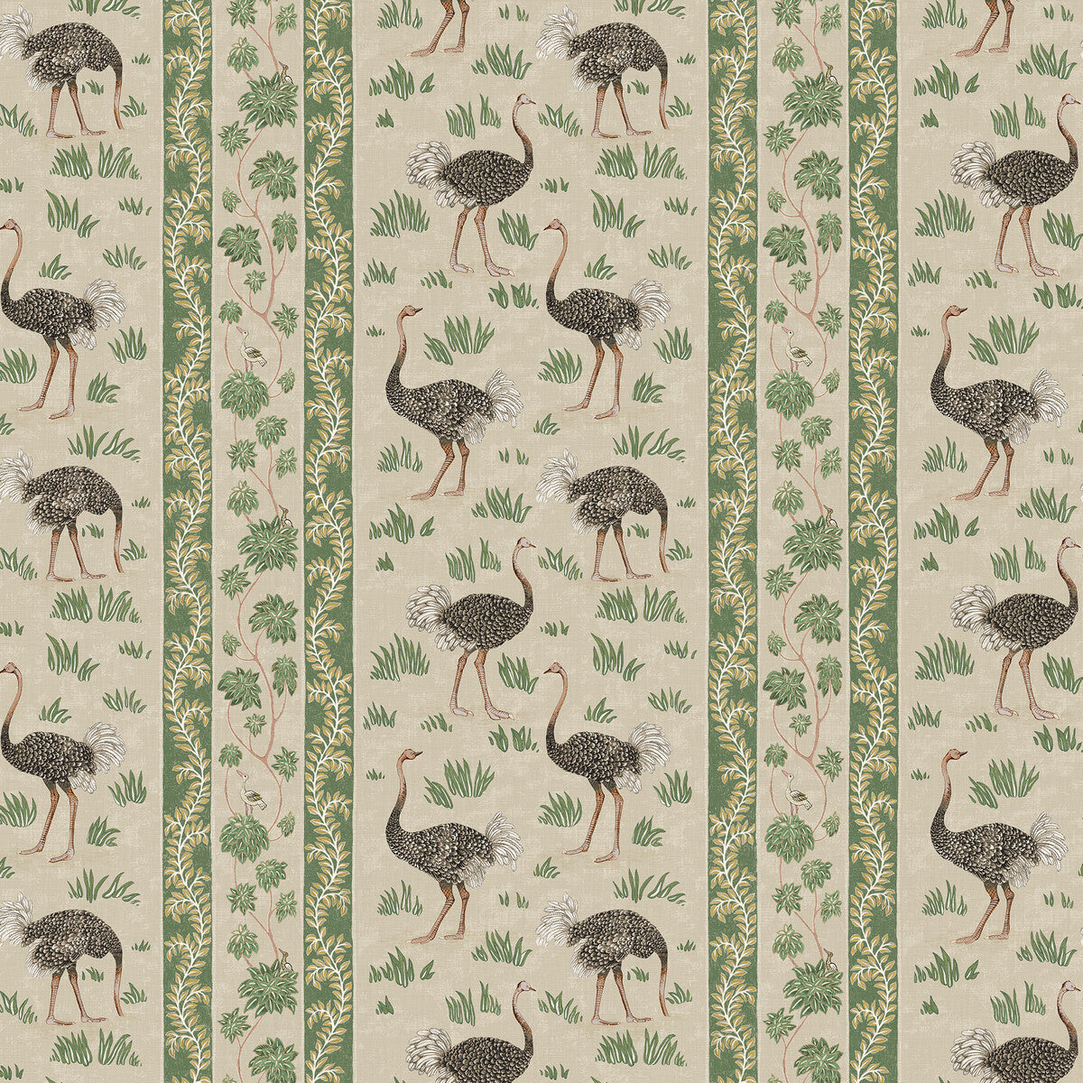 KRAVET COUTURE OSTRICH STRIPE 11