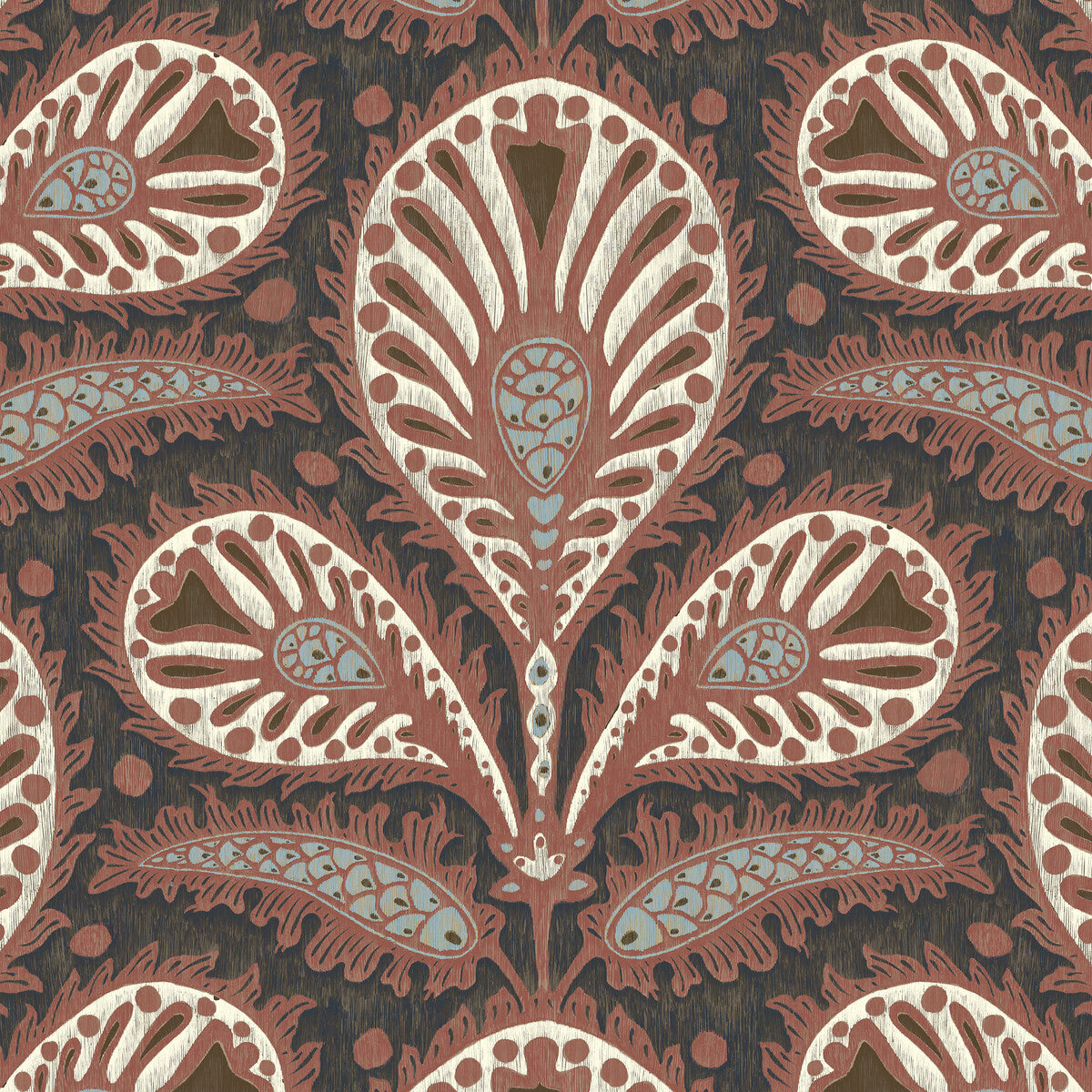 KRAVET COUTURE IKAT CLOVER 01