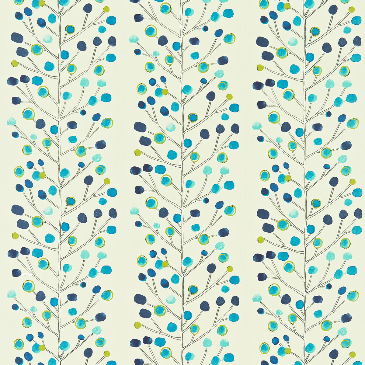 SCION BERRY TREE PEACOCK/POWDER BLUE