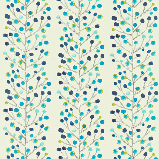 SCION BERRY TREE PEACOCK/POWDER BLUE