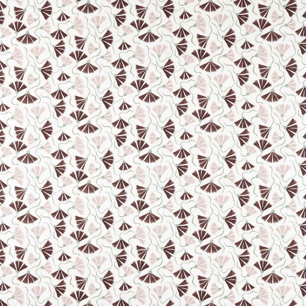 SCION FRINGED POPPY DUSK PINK/CHESTNUT