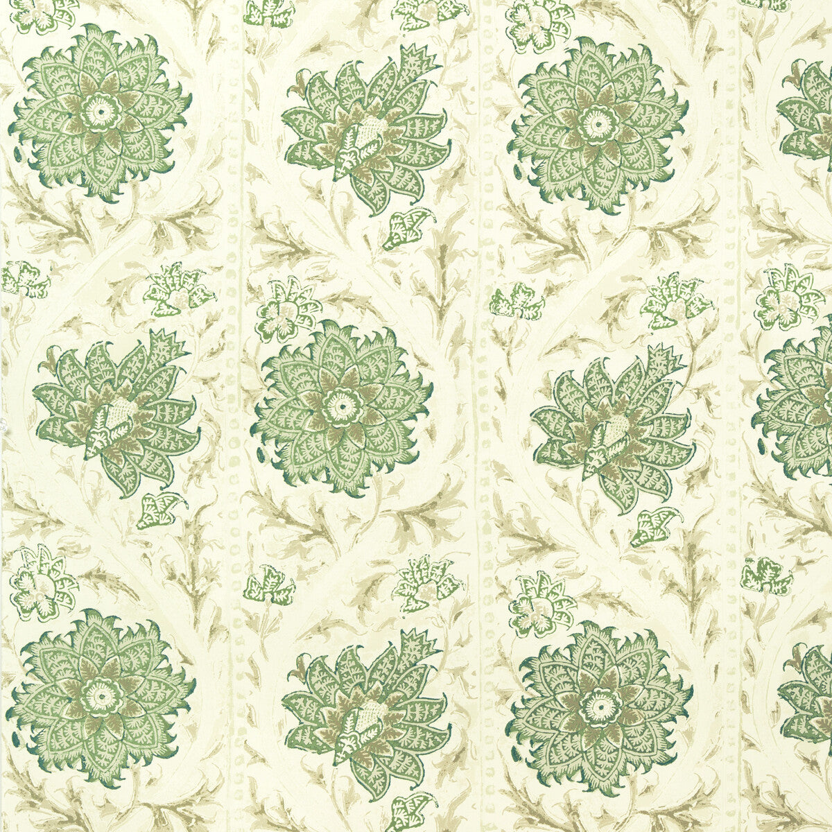 LEE JOFA CALICO VINE WP GREENERY