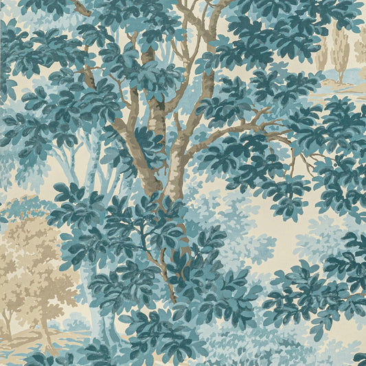 LEE JOFA WOODLAND PAPER AQUA