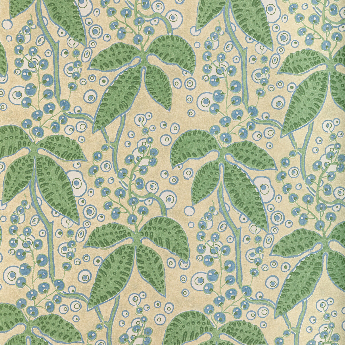 LEE JOFA PUTNAM PAPER LEAF/BLUE