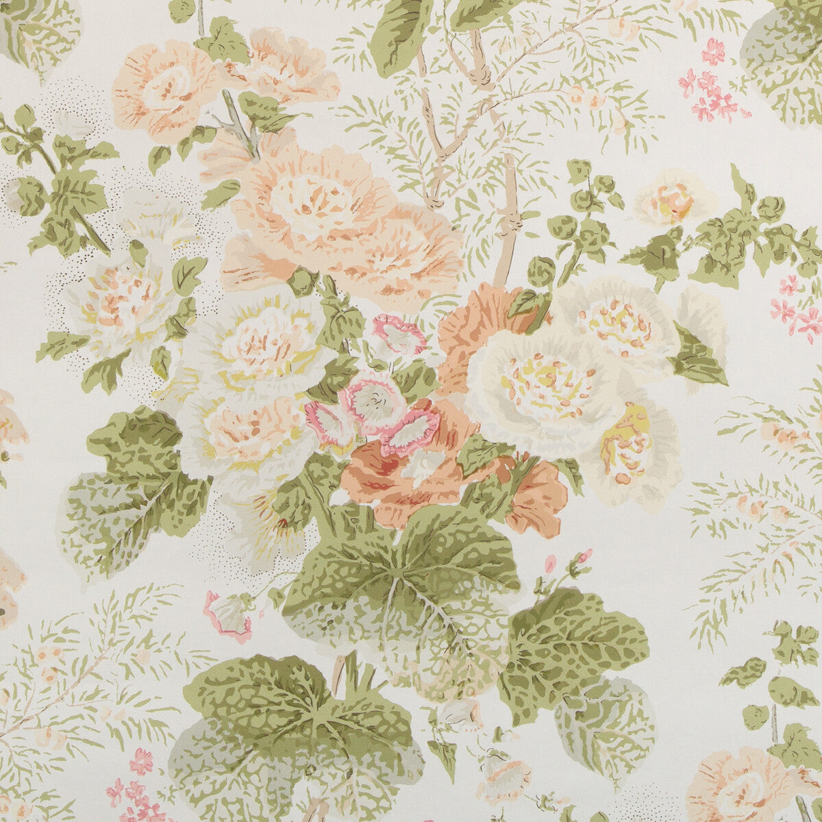 LEE JOFA GRAND ALTHEA WP APRICOT/MOSS