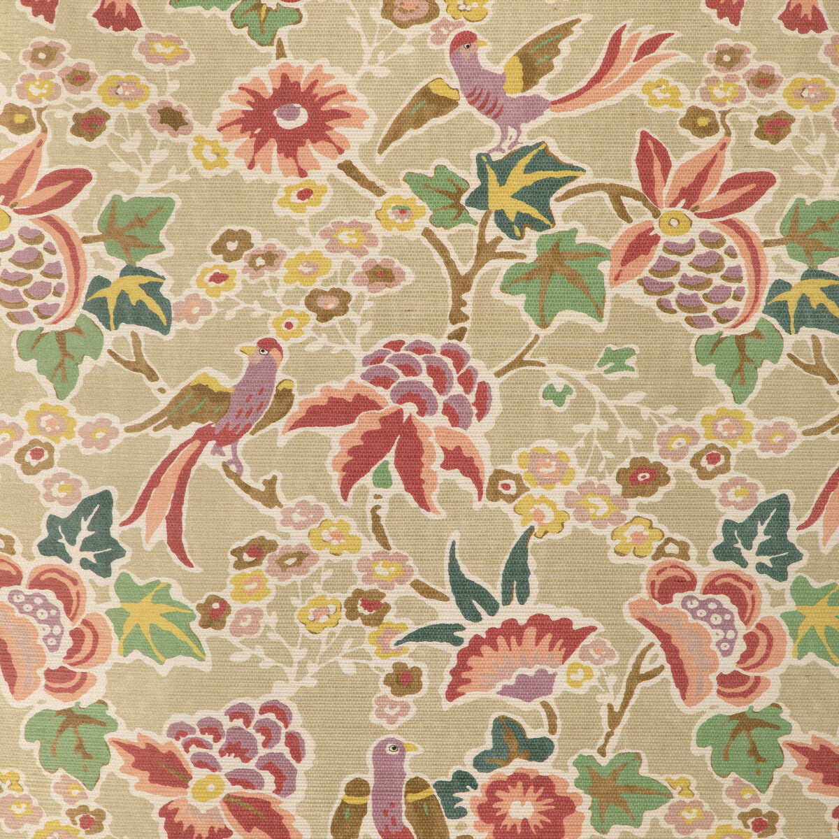 LEE JOFA POSY PAPER BERRY/LEAF