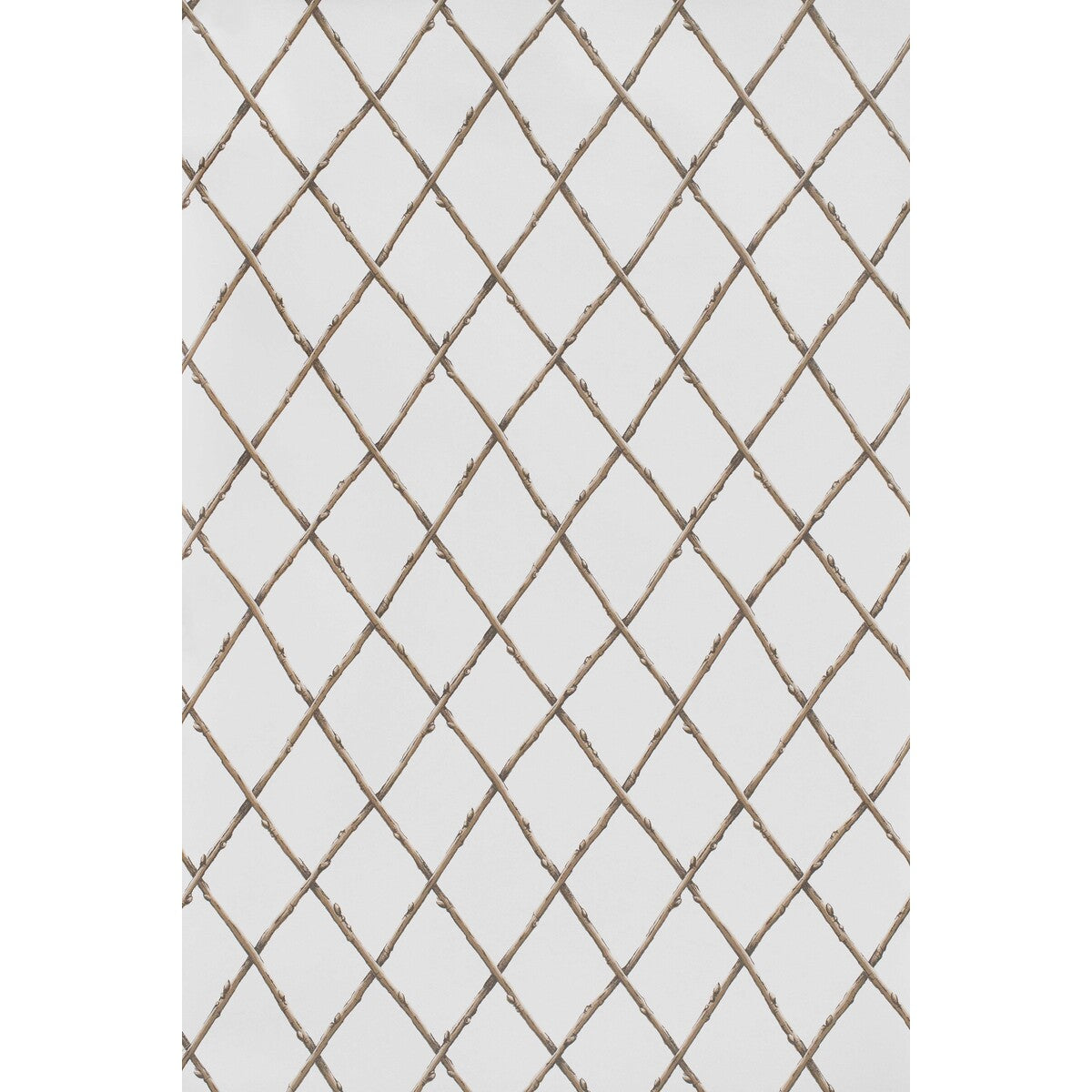 LEE JOFA BARE TWIG TRELLIS WP BROWN