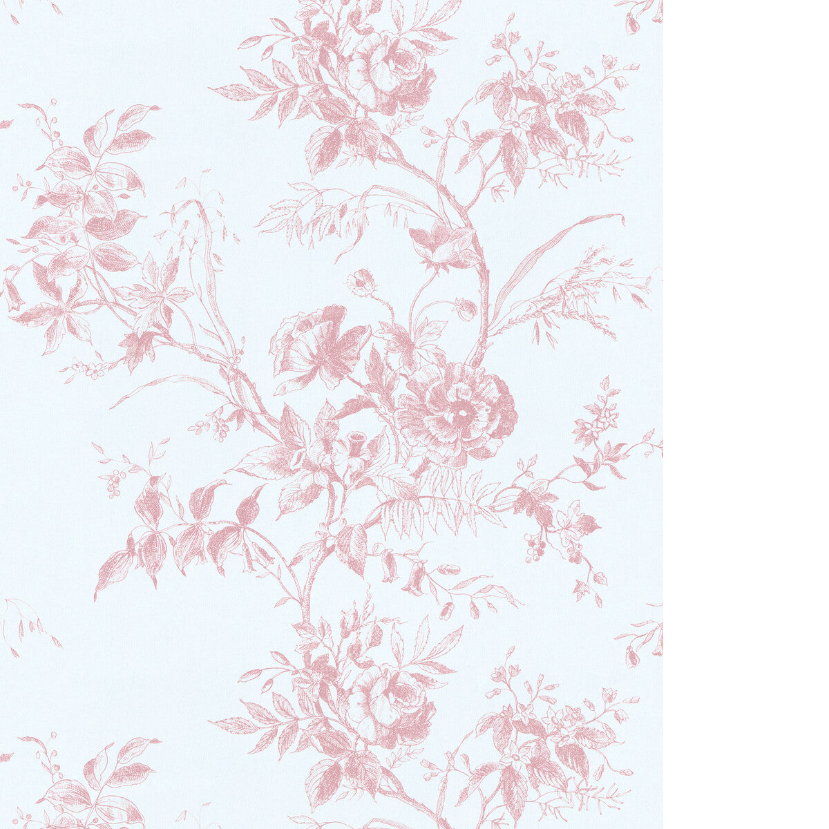 LEE JOFA TEA ROSE TOILE WP ROSE