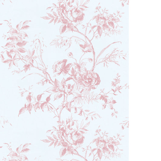 LEE JOFA TEA ROSE TOILE WP ROSE