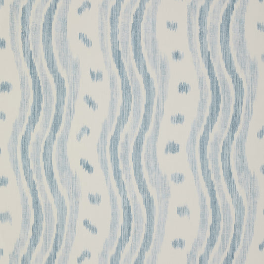 LEE JOFA IKAT STRIPE WP PALE BLUE