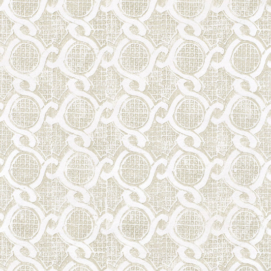 LEE JOFA CHAIN WALLPAPER SAND