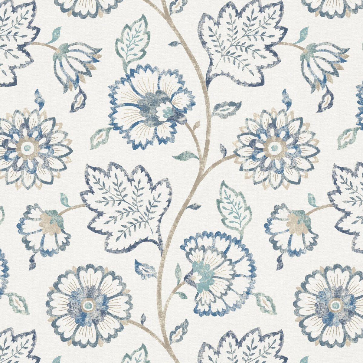 PURE EDIT KALAMKARI AZURE