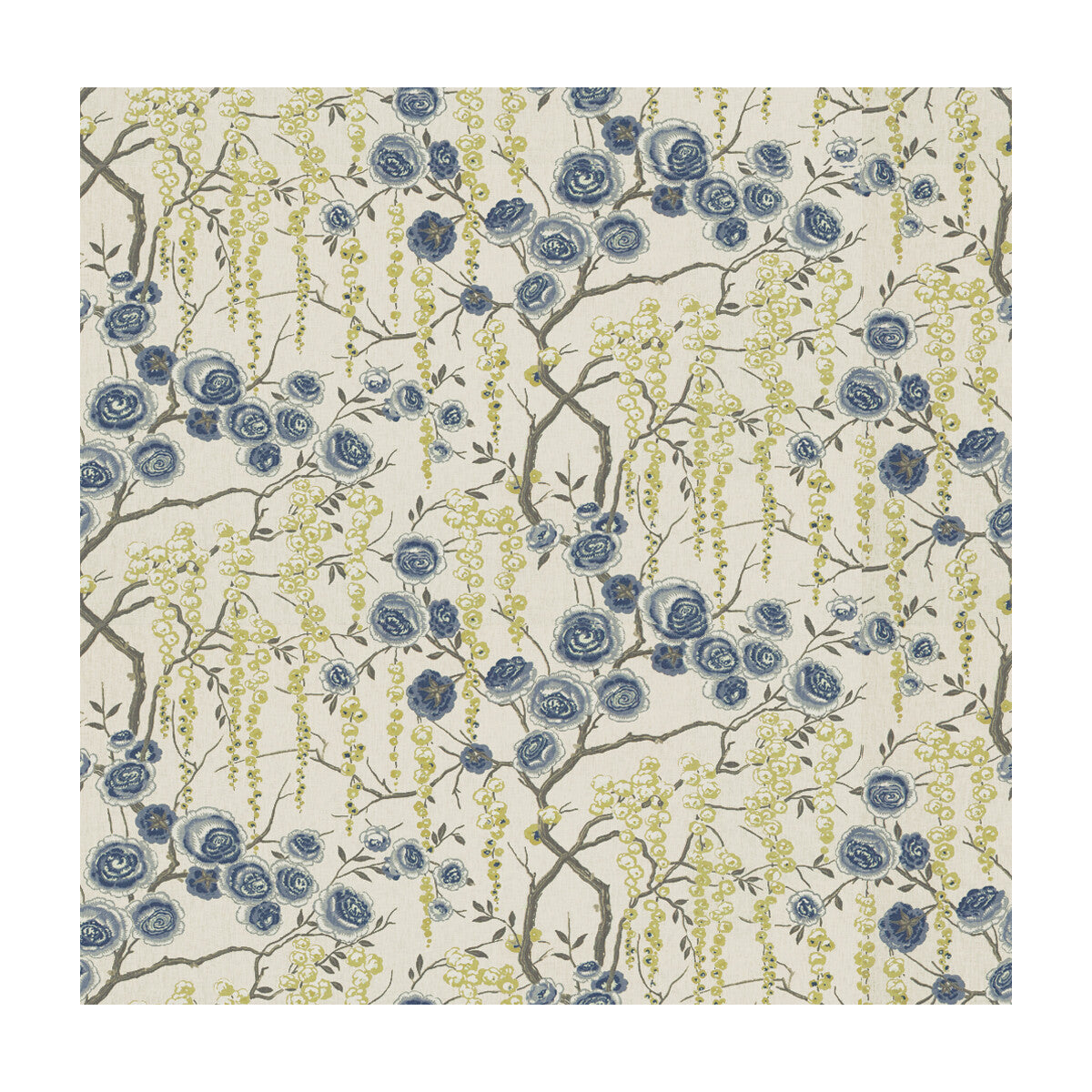 KRAVET BASICS PEONYTREE ULTRAMARINE