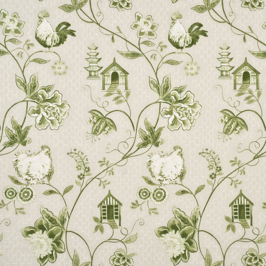 BAKER LIFESTYLE BANTAM TOILE GREEN