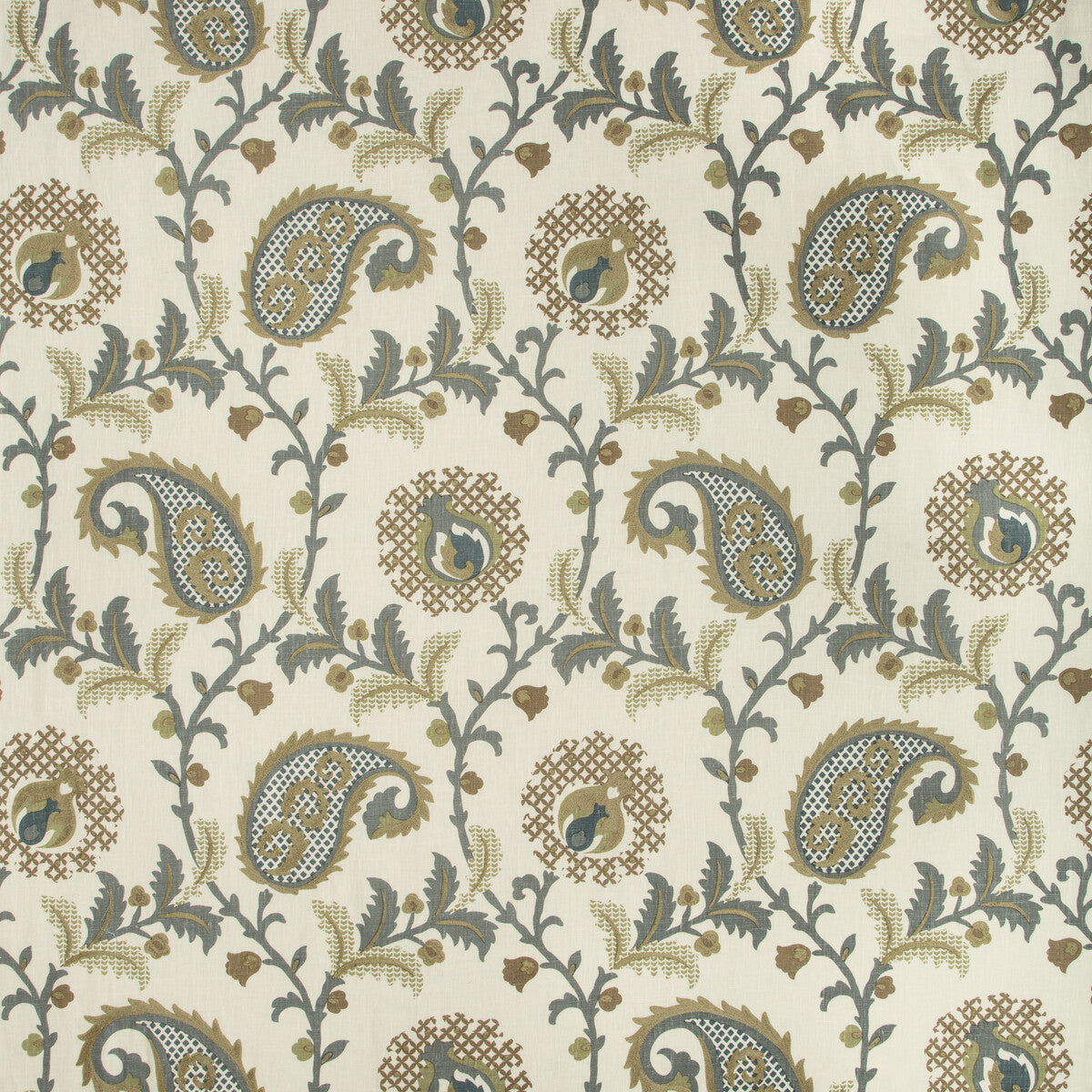 KRAVET DESIGN SAUDADE PAISLEY DRIED THYME