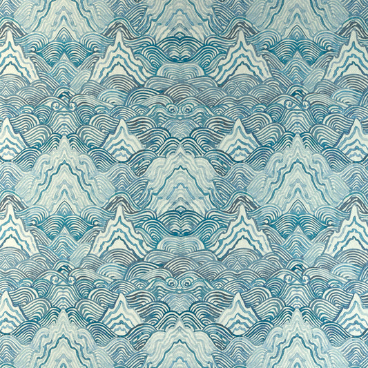 KRAVET COUTURE SHANGRI LA INDIGO