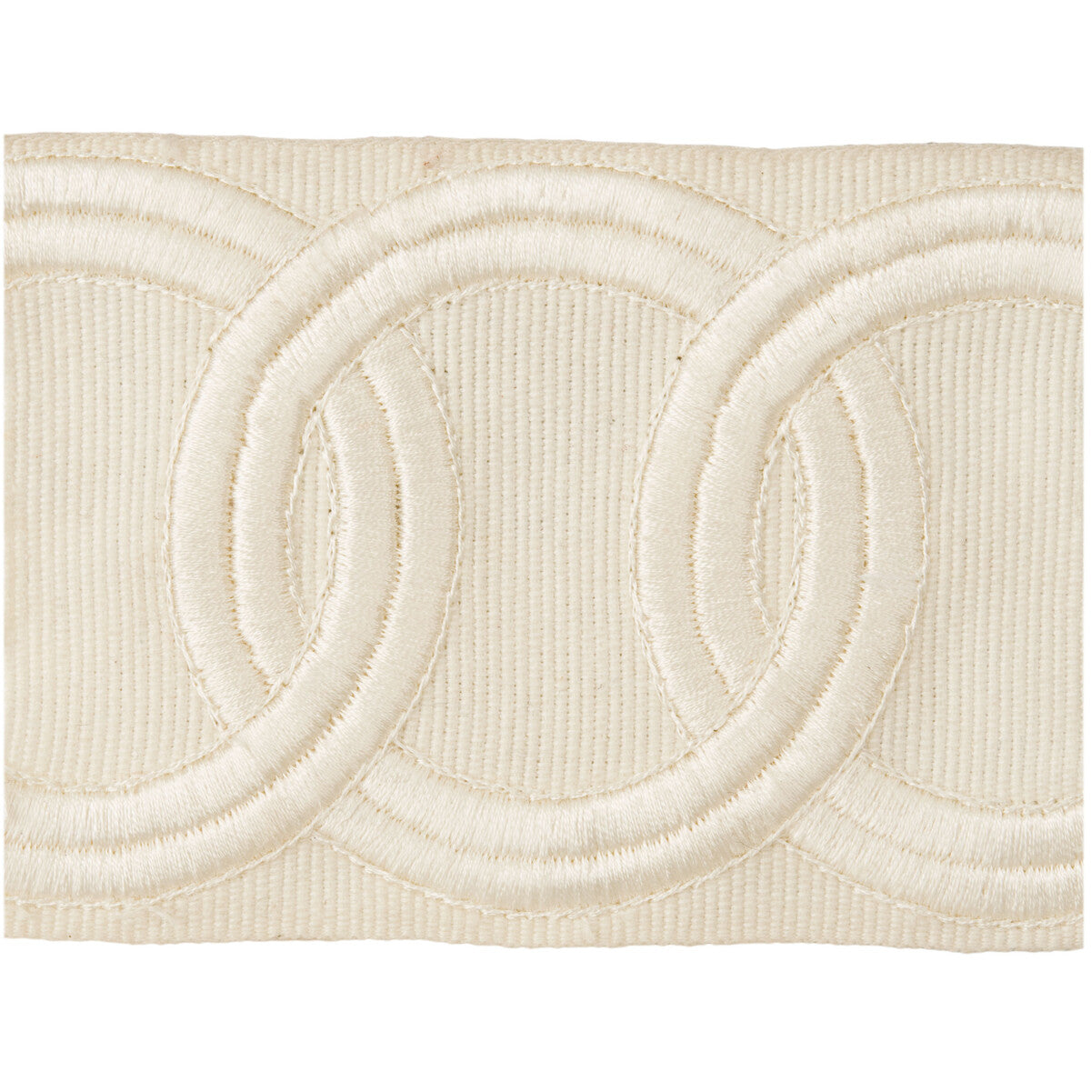 KRAVET COUTURE GRECIAN BRAID PEARL