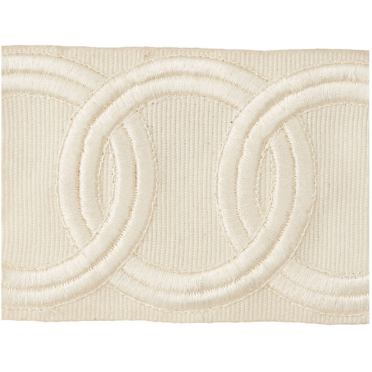 KRAVET COUTURE GRECIAN BRAID PEARL