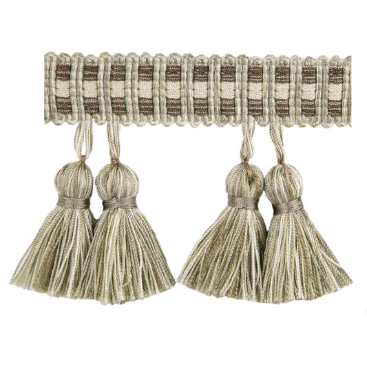 KRAVET BASICS PAIRED TASSELS PLATINUM