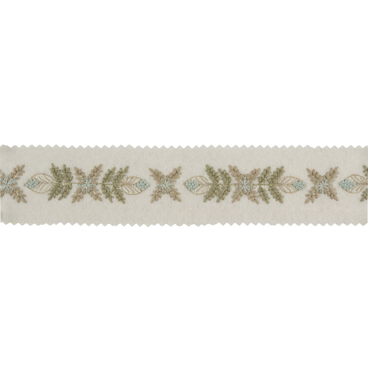 KRAVET COUTURE EDELWEISS GREEN MEADOW